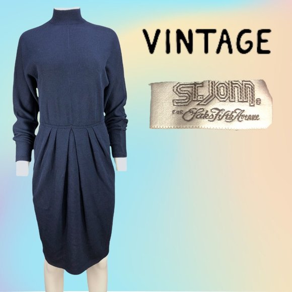 Vtg St John For Saks Fifth Avenue Knit 
